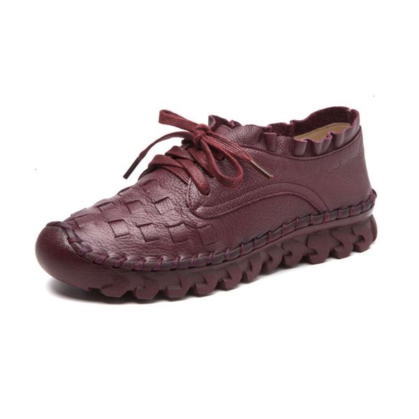 spring 2021 casual new shoes round head leather women's single casual low heel flat breathable woven bla9 sgyv, Black
spring 2021 casual new shoes round head leather women's single casual low heel flat breathable woven bla9 sgyv, Black