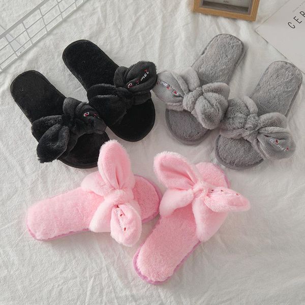 mntrerm cute flip flops sweet lace bow plush slides women at home indoor slippers with flower fish mouth, Black
mntrerm cute flip flops sweet lace bow plush slides women at home indoor slippers with flower fish mouth, Black