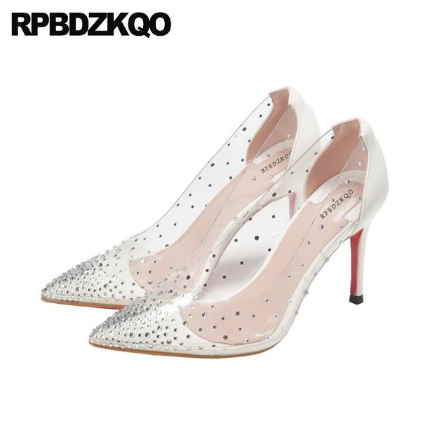 dress shoes pvc golden prom scarpin white clear pointed toe diamond stiletto crystal gold party high heels pumps women transparent, Black
dress shoes pvc golden prom scarpin white clear pointed toe diamond stiletto crystal gold party high heels pumps women transparent, Black