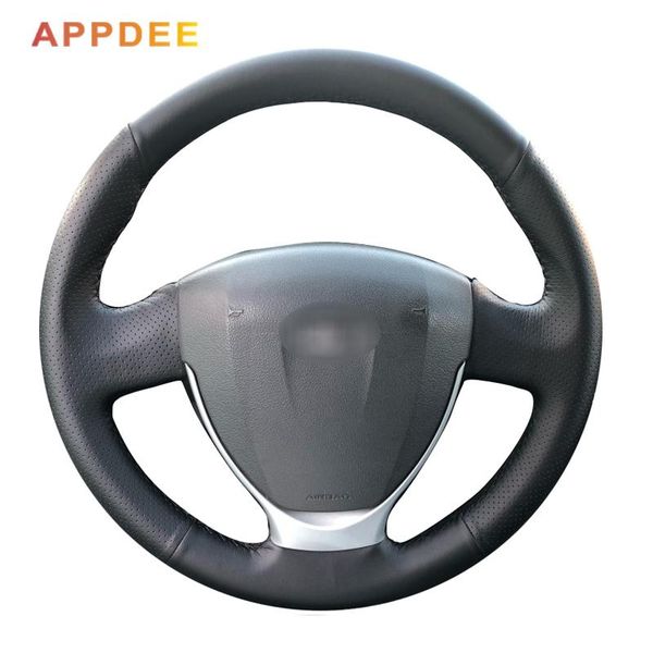 steering wheel covers hand-stitched black pu artificial leather car cover for lada granta 2021-2021 priora 2 2013-2021 kalina
steering wheel covers hand-stitched black pu artificial leather car cover for lada granta 2021-2021 priora 2 2013-2021 kalina