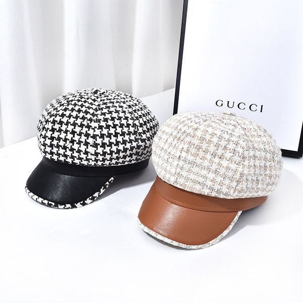 beret female autumn winter english net red leather brim small fragrant wind duck tongue octagonal hat thousand bird lattice
beret female autumn winter english net red leather brim small fragrant wind duck tongue octagonal hat thousand bird lattice