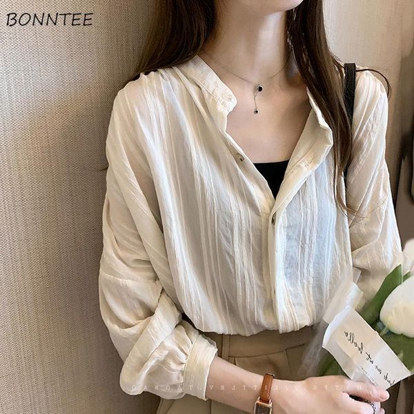 shirts women loose solid temperament plus size 4xl all-match leisure feminino blouses long sleeve autumn elegant trendy soft ins women', White
shirts women loose solid temperament plus size 4xl all-match leisure feminino blouses long sleeve autumn elegant trendy soft ins women', White
