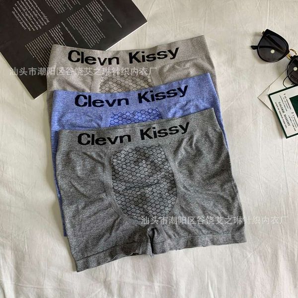 men's underwear 5d men's breathable and comfortable seamless boxed underwear clevn kissy pes, Black;white
men's underwear 5d men's breathable and comfortable seamless boxed underwear clevn kissy pes, Black;white
