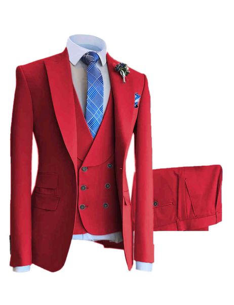 men's suits & blazers solovedress mens business suit 3-piece red double breasted meeting party wedding formal occasions customizat, White;black
men's suits & blazers solovedress mens business suit 3-piece red double breasted meeting party wedding formal occasions customizat, White;black