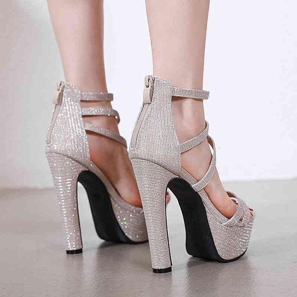 dress shoes niufuni summer thick high heels platform women's sandals hollow zip open toe sequins ladies party kxrd, Black
dress shoes niufuni summer thick high heels platform women's sandals hollow zip open toe sequins ladies party kxrd, Black