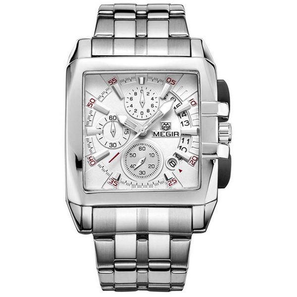 wristwatches men watch luxury casual fashion stainless steel business calendar timings waterpoof quartz wrist black white dial sport watches, Slivery;brown
wristwatches men watch luxury casual fashion stainless steel business calendar timings waterpoof quartz wrist black white dial sport watches, Slivery;brown
