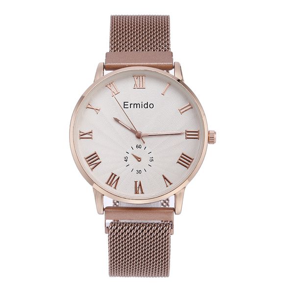 elegant watches for ladies fashion designers woman multi color selection quartz mesh belt wristwatch single-eye simple digital student watch, Slivery;brown
elegant watches for ladies fashion designers woman multi color selection quartz mesh belt wristwatch single-eye simple digital student watch, Slivery;brown