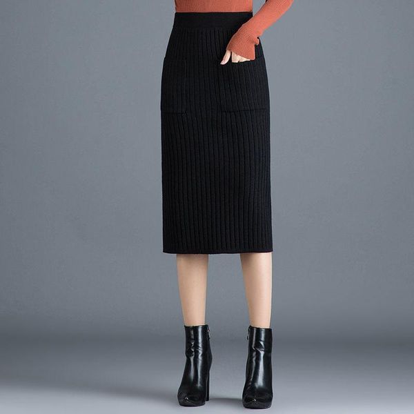 skirts spring autumn women high wasit knitted cotton pencil skirt elastic solid slim split package hip maxi with button l95, Black
skirts spring autumn women high wasit knitted cotton pencil skirt elastic solid slim split package hip maxi with button l95, Black