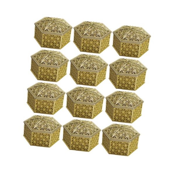 12pcs european style hexagon shaped candy box hollow-carved design sugar container holder wedding party supplies (golden gift wrap
12pcs european style hexagon shaped candy box hollow-carved design sugar container holder wedding party supplies (golden gift wrap