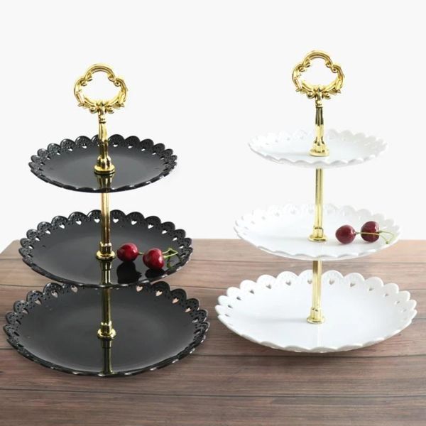 dishes & plates european tray holiday party three-layer fruit plate dessert candy dish cake stand self-help display home table decoration tr
dishes & plates european tray holiday party three-layer fruit plate dessert candy dish cake stand self-help display home table decoration tr