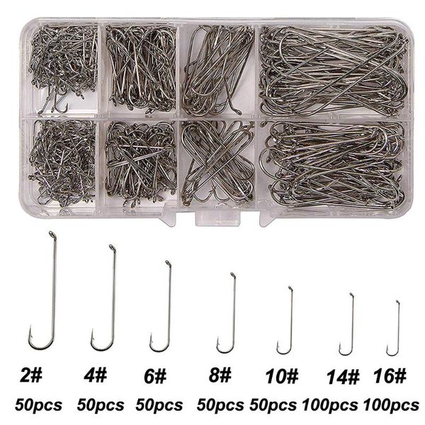 fishing hooks 450pcs/box long shank high carbon steel streamer dry tying hook tackle for freshwater saltwater
fishing hooks 450pcs/box long shank high carbon steel streamer dry tying hook tackle for freshwater saltwater
