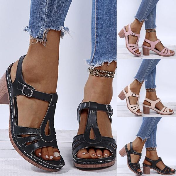 sandals women fashion summer ladies casual square heels breathable peep toe slipper comfortable beach shoes plus size, Black
sandals women fashion summer ladies casual square heels breathable peep toe slipper comfortable beach shoes plus size, Black