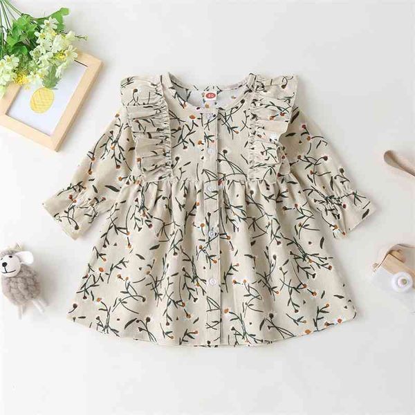 overseas 2021 infant autumn new children's dress striped printed dress ruffled princess skirt, Red;yellow
overseas 2021 infant autumn new children's dress striped printed dress ruffled princess skirt, Red;yellow