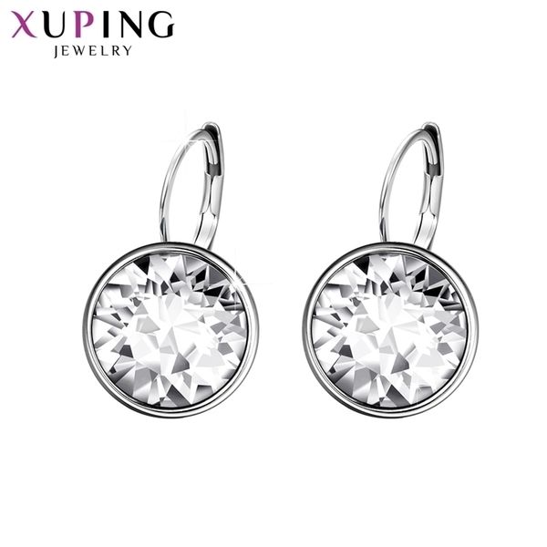 xuping jewelry fashion crystal earring with rhodium plated for women gift a00615428 220210, Silver
xuping jewelry fashion crystal earring with rhodium plated for women gift a00615428 220210, Silver