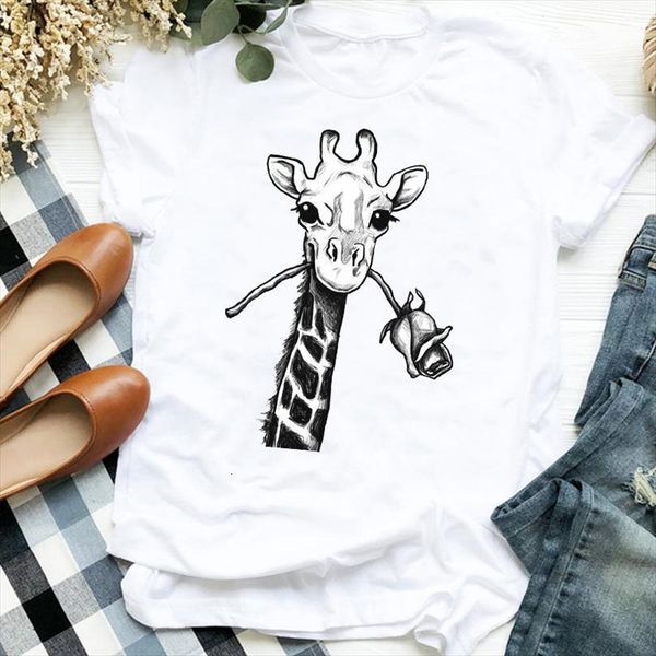 and women lady cartoon men t shirts giraffe animal womens love flower casual print trend female shirt clothes graphic, White;black
and women lady cartoon men t shirts giraffe animal womens love flower casual print trend female shirt clothes graphic, White;black
