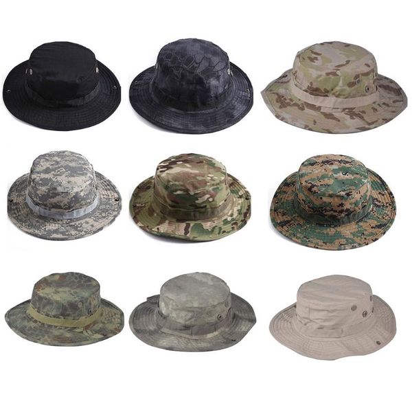 wide brim hats mens summer breathable boonie bucket hat outdoor sun protection camouflage printed travel fishing cap, Blue;gray
wide brim hats mens summer breathable boonie bucket hat outdoor sun protection camouflage printed travel fishing cap, Blue;gray
