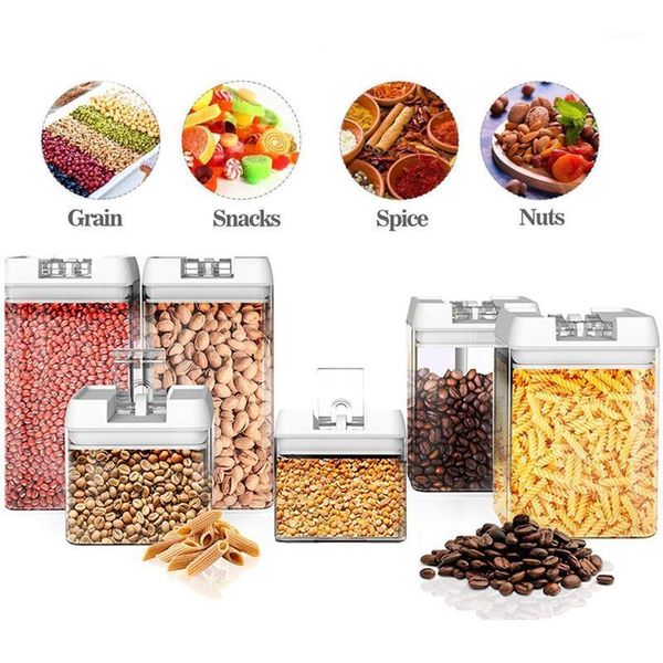 storage bottles & jars plastic container food containers easy lock sealed grain nuts cereal noodle transparent kitchen box
storage bottles & jars plastic container food containers easy lock sealed grain nuts cereal noodle transparent kitchen box