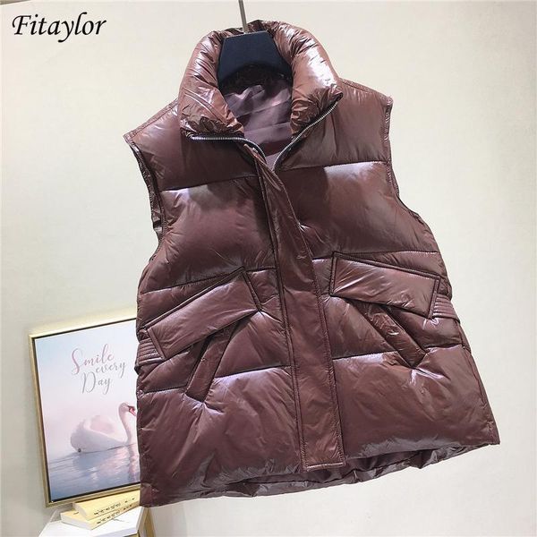 women's vests fitaylor winter women casual down vest zipper stand collar sleeveless waistcoat female jacket 90% white duck gilet, Black;white
women's vests fitaylor winter women casual down vest zipper stand collar sleeveless waistcoat female jacket 90% white duck gilet, Black;white
