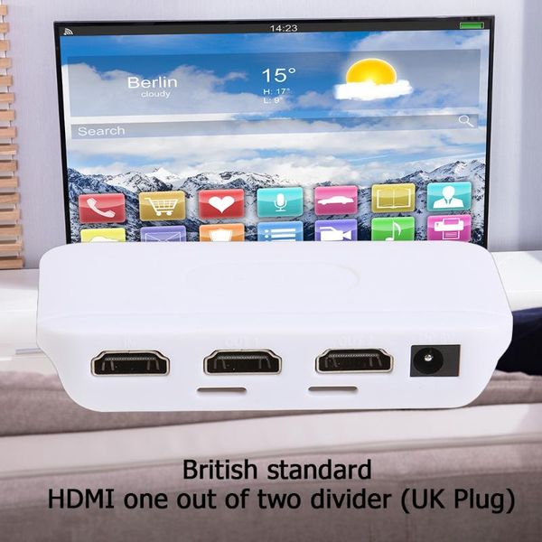 audio cables & connectors 1 x 2 splitter input to outputs supports hdcp dts for hdtv dvd player
audio cables & connectors 1 x 2 splitter input to outputs supports hdcp dts for hdtv dvd player