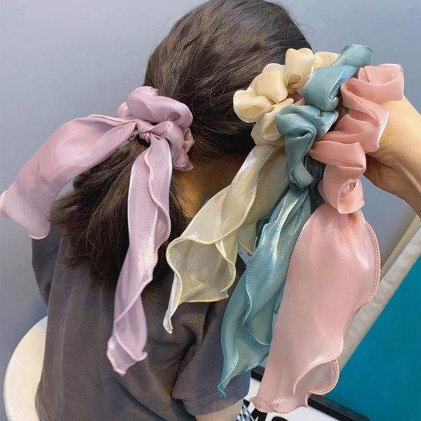 korean women girls ear chiffon headband hair holder sweet ponytail fashion accessories
korean women girls ear chiffon headband hair holder sweet ponytail fashion accessories