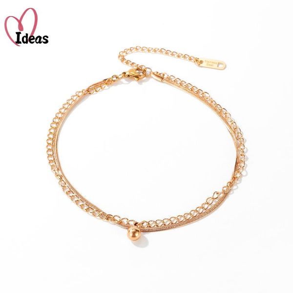 anklets fashion double layer stainless steel round shaped bead charm for women rose gold color leg bracelet foot jewelry, Red;blue
anklets fashion double layer stainless steel round shaped bead charm for women rose gold color leg bracelet foot jewelry, Red;blue