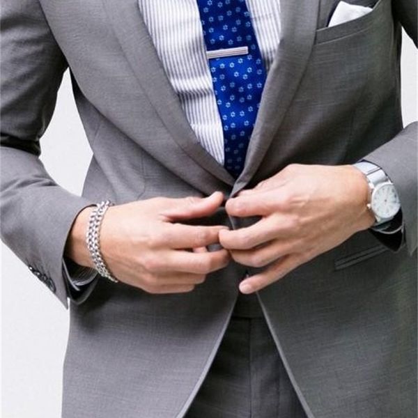 men's suits & blazers custom made light grey men slim fit groom wear tuxedos groomsmen back vent wedding man suit formal business two-p, White;black
men's suits & blazers custom made light grey men slim fit groom wear tuxedos groomsmen back vent wedding man suit formal business two-p, White;black