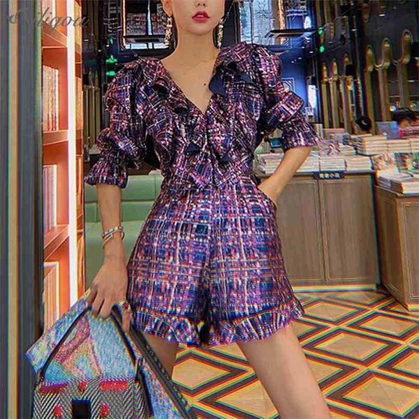 autumn ladies luxury fashion sequins ruffled elegant party jumpsuit women v-neck sreetwear sportswear 210525, Black;white
autumn ladies luxury fashion sequins ruffled elegant party jumpsuit women v-neck sreetwear sportswear 210525, Black;white