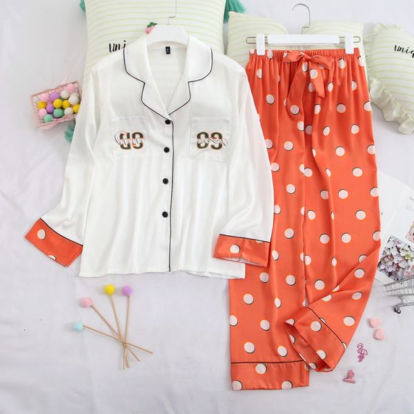 women's shorts ice silk dot print fashion long sleeve suit pyjamas loose pajama set satin chiffon soft touch pijama nmnq, White;black
women's shorts ice silk dot print fashion long sleeve suit pyjamas loose pajama set satin chiffon soft touch pijama nmnq, White;black