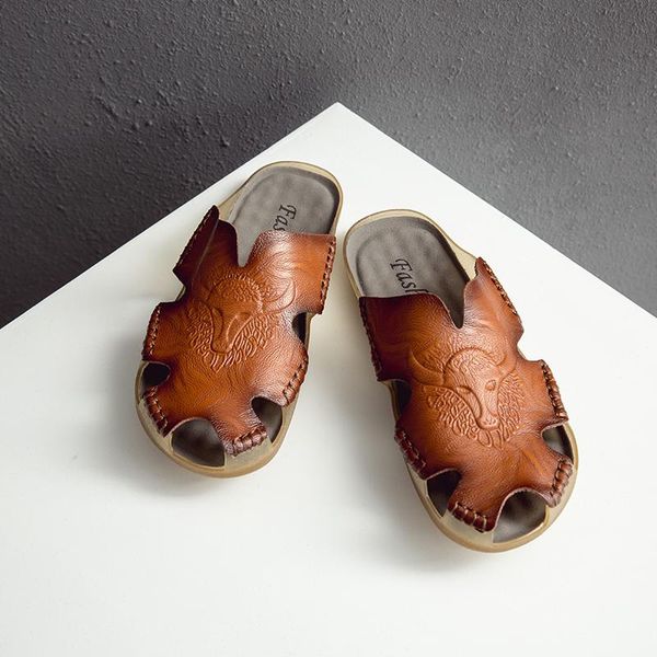 slippers summer men beach pu leather man sandals casaul outdoor soft slides shoes trending big size fashion 2021, Black
slippers summer men beach pu leather man sandals casaul outdoor soft slides shoes trending big size fashion 2021, Black