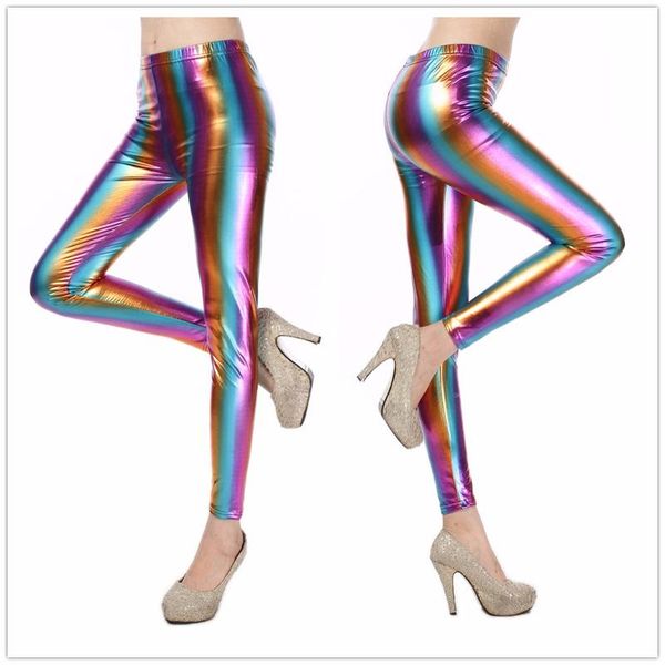 women's leggings 2021 women fashion plus size punk ankle-length gothic casual slim fit pu leather leggins night club, Black
women's leggings 2021 women fashion plus size punk ankle-length gothic casual slim fit pu leather leggins night club, Black