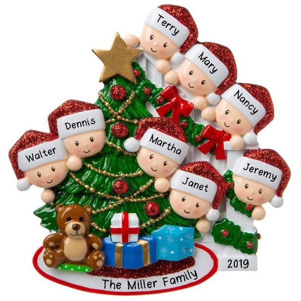 decorative objects & figurines personalized survived family members christmas tree ornament 4/8 menders
decorative objects & figurines personalized survived family members christmas tree ornament 4/8 menders