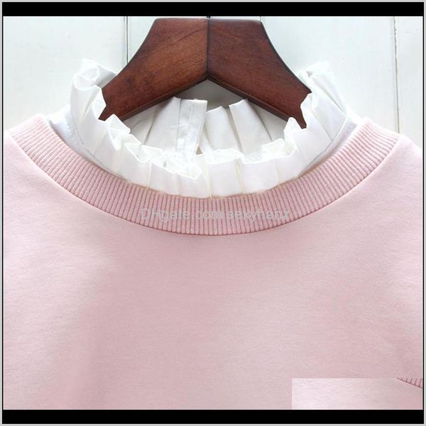 blouses shirts womens clothing apparel drop delivery 2021 ruffle fake shirt accessories cotton detachable false collar lapel blouse women, White
blouses shirts womens clothing apparel drop delivery 2021 ruffle fake shirt accessories cotton detachable false collar lapel blouse women, White