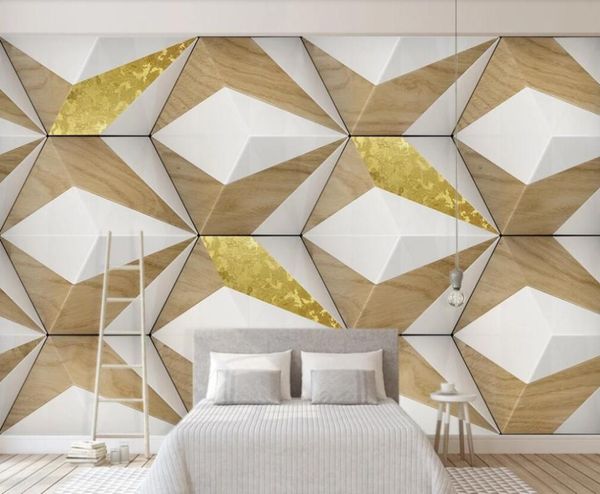 bacal custom 3d wallpaper murals abstract triangle wood grain golden background wall for living room bedroom modern decoration wallpapers
bacal custom 3d wallpaper murals abstract triangle wood grain golden background wall for living room bedroom modern decoration wallpapers