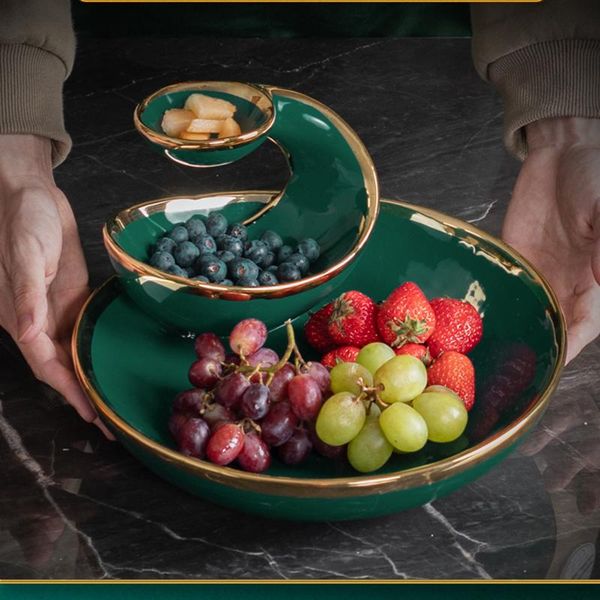 dishes & plates nordic art luxury emerald ceramic multi-layer fruit snack plate american household high-end phnom penh afternoon tea dessert
dishes & plates nordic art luxury emerald ceramic multi-layer fruit snack plate american household high-end phnom penh afternoon tea dessert