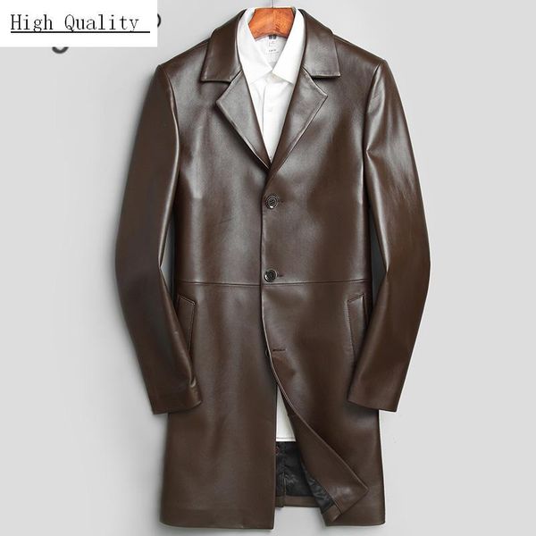 men's leather & faux genuine jacket men winter autumn clothes 2021 fashion man business jackets long real sheepskin coat chaqueta 1703, Black
men's leather & faux genuine jacket men winter autumn clothes 2021 fashion man business jackets long real sheepskin coat chaqueta 1703, Black