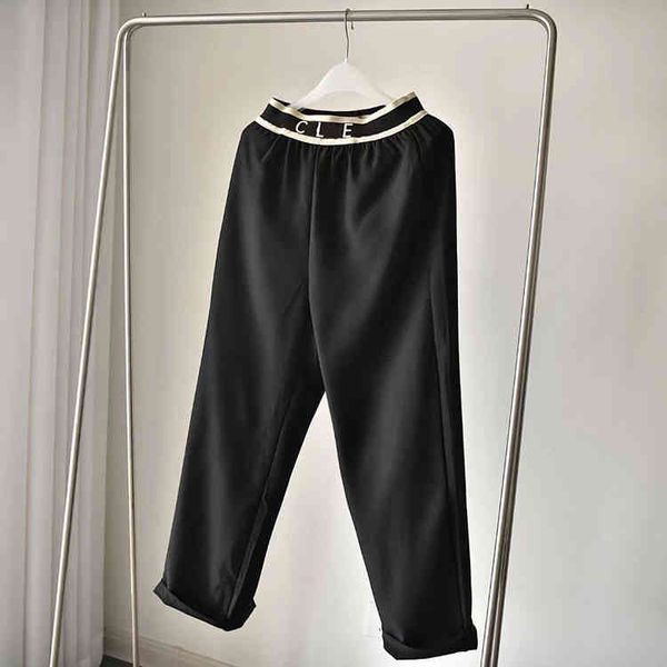 summer style simple and fashionable wide leg women's elastic waist loose pants ce120008, White;black
summer style simple and fashionable wide leg women's elastic waist loose pants ce120008, White;black
