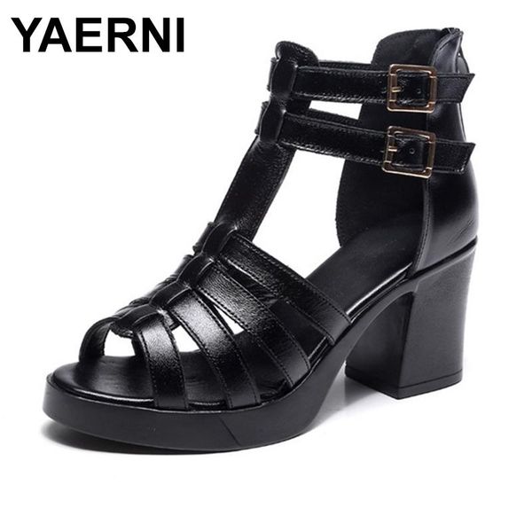 summer genuine leather casual sandals female thick high-heeled leisure fish mouth waterproof platform, Black
summer genuine leather casual sandals female thick high-heeled leisure fish mouth waterproof platform, Black