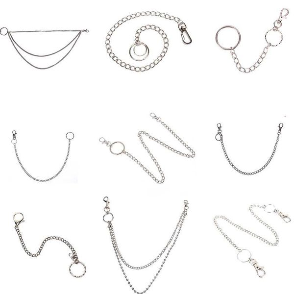 keychains 18/38/65cm rock punk long metal wallet belt chain trousers hipster pant jean keychain silver ring clip keyring hiphop jewelry
keychains 18/38/65cm rock punk long metal wallet belt chain trousers hipster pant jean keychain silver ring clip keyring hiphop jewelry