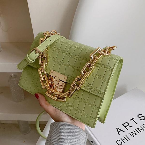 fashion crocodile pattern women handbag solid color shoulder bags chain tote bag female casual crossbody stone 2021
fashion crocodile pattern women handbag solid color shoulder bags chain tote bag female casual crossbody stone 2021