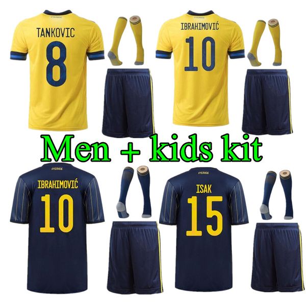 2021 sweden soccer jerseys accueil ibrahimovic kulusevski berg forsberg larsson tankovic isak claesson football shirt suède hommes + enfants, Black
2021 sweden soccer jerseys accueil ibrahimovic kulusevski berg forsberg larsson tankovic isak claesson football shirt suède hommes + enfants, Black