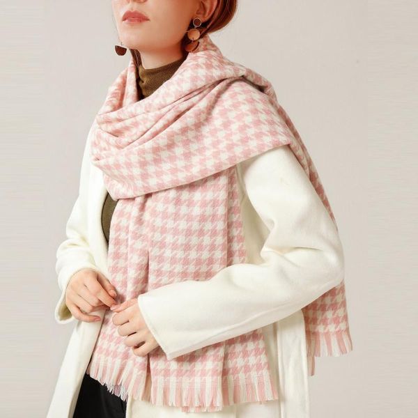 scarves 40# plaid scarf winter warm cashmere women long pashmina foulard female tassel shawl wraps casual, Blue;gray
scarves 40# plaid scarf winter warm cashmere women long pashmina foulard female tassel shawl wraps casual, Blue;gray
