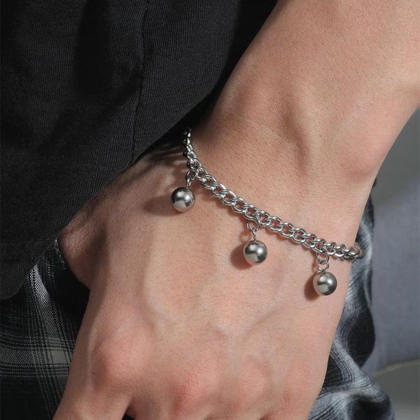 charm bracelets 316stainless steel adjustable men&woman bracelet round bead twist chain fashion hip-hop trend minimalist, Golden;silver
charm bracelets 316stainless steel adjustable men&woman bracelet round bead twist chain fashion hip-hop trend minimalist, Golden;silver