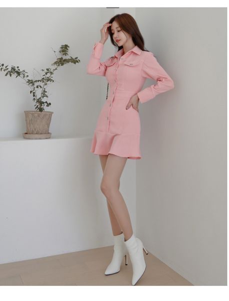 casual dresses women retro hit color dress fashion lapel single breasted slim long vestido summer office lady work elegant kxwn, Black;gray
casual dresses women retro hit color dress fashion lapel single breasted slim long vestido summer office lady work elegant kxwn, Black;gray
