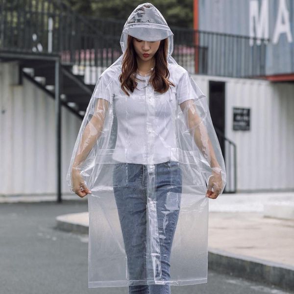 raincoats tide raincoat thickened men and women transparent long single coat portable outdoor travel cycling non-disposable rain poncho
raincoats tide raincoat thickened men and women transparent long single coat portable outdoor travel cycling non-disposable rain poncho