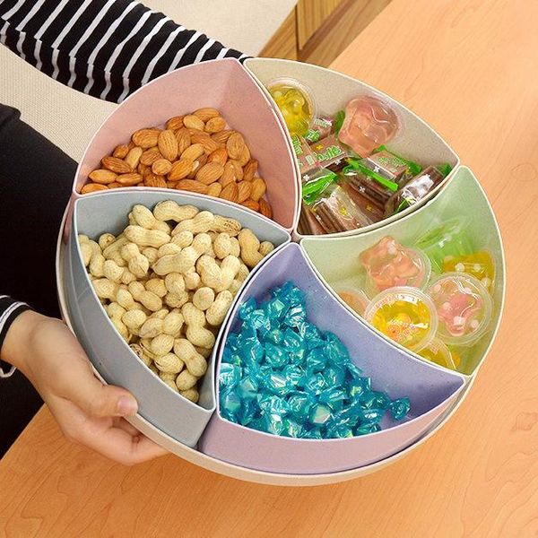 wheat straw dry fruit plate with multi grid cover candy box snack wedding year storage containers bottles & jars
wheat straw dry fruit plate with multi grid cover candy box snack wedding year storage containers bottles & jars