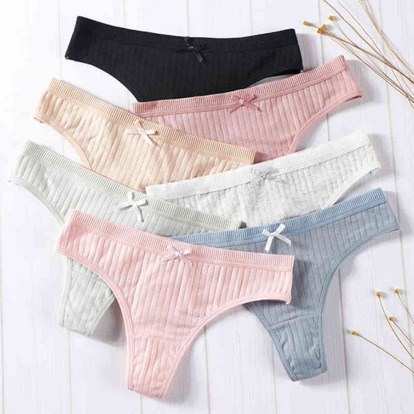 Women's G-Strings 1PC High Quality Panties Thread Sexy Comfortable Female Low Waist Solid Underwear Thong Cotton KBD7, Black;white
Women's G-Strings 1PC High Quality Panties Thread Sexy Comfortable Female Low Waist Solid Underwear Thong Cotton KBD7, Black;white