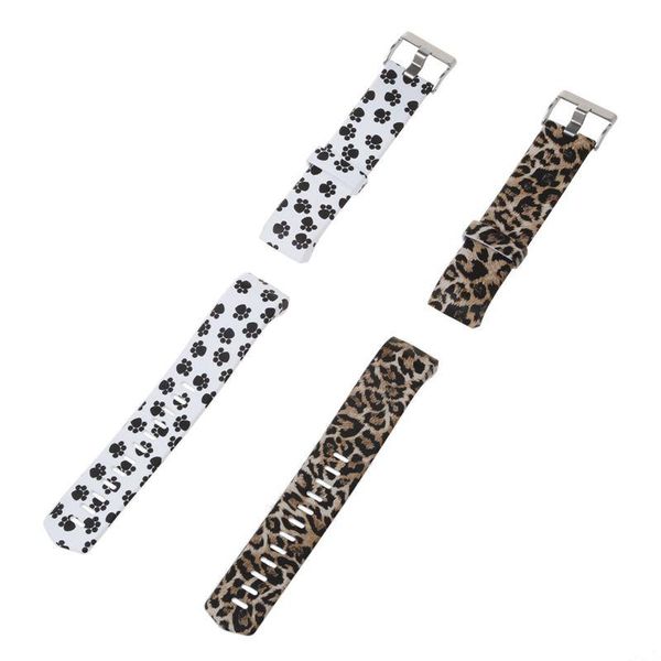watch bands 2 x brown leopard / black and white dog feet, smart replacement belt,5.5-6.7inch, Black;brown
watch bands 2 x brown leopard / black and white dog feet, smart replacement belt,5.5-6.7inch, Black;brown