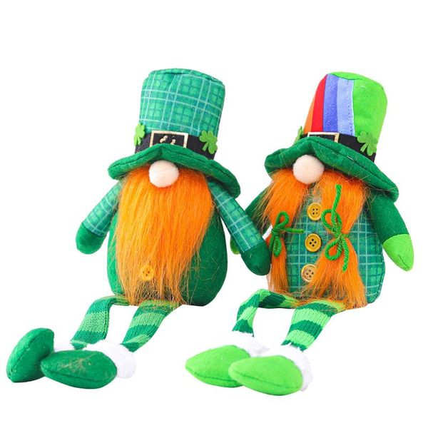 2pc hat doll green clover gnomes faceless elderly irish festival ornaments st. patrick's day plush toys home decoration novelty items
2pc hat doll green clover gnomes faceless elderly irish festival ornaments st. patrick's day plush toys home decoration novelty items