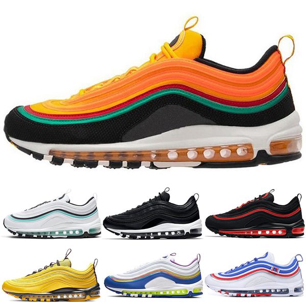 Running shoes 97 men women LONDON SUMMER OF LOVE Rainbow SE bright citron Gradient Fade USA Triple white sneakers outdoor trainers sports size 36-45
Running shoes 97 men women LONDON SUMMER OF LOVE Rainbow SE bright citron Gradient Fade USA Triple white sneakers outdoor trainers sports size 36-45