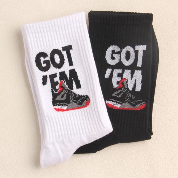 men's socks crew fashion street art brand got em collectable christmas cute present basketball shoes creative birthday xmas gift, Black
men's socks crew fashion street art brand got em collectable christmas cute present basketball shoes creative birthday xmas gift, Black